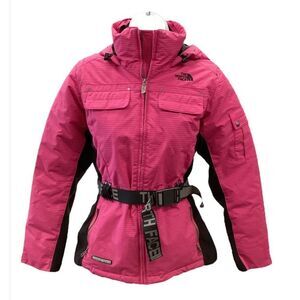 North face Pink Steep Tech coat Jacket
